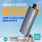 MASKKING APEX 8000 PUFFS MINT ICE BEST DISPOSABLE VAPE UAE