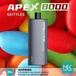 MASKKING APEX 8000 PUFFS SKITTLES BEST DISPOSABLE VAPE UAE