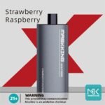 MASKKING APEX 8000 PUFFS STRAWBERRY RASPBERRY BEST DISPOSABLE VAPE DUBAI
