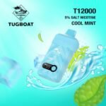 TUGBOAT T12000 COOL MINT DISPOSABLE VAPE 5% IN DUBAI UAE