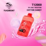 TUGBOAT T12000 COTTON CANDY DISPOSABLE VAPE 5% IN DUBAI UAE
