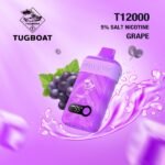 TUGBOAT T12000 GRAPE DISPOSABLE VAPE 5% IN DUBAI UAE
