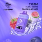 TUGBOAT T12000 GUAVA BLUE RAZZ DISPOSABLE VAPE 5% IN DUBAI UAE