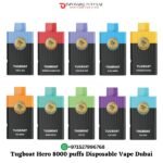 Tugboat Hero 8000 puffs best Disposable Vape Dubai UAE