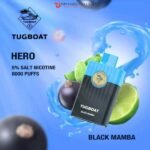 Tugboat Hero 8000 puffs best Disposable Vape Dubai Black Mamba