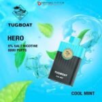 Tugboat Hero 8000 puffs best Disposable Vape Dubai Cool Mint