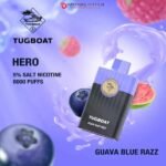 Tugboat Hero 8000 puffs best Disposable Vape Dubai uava Blue Razz