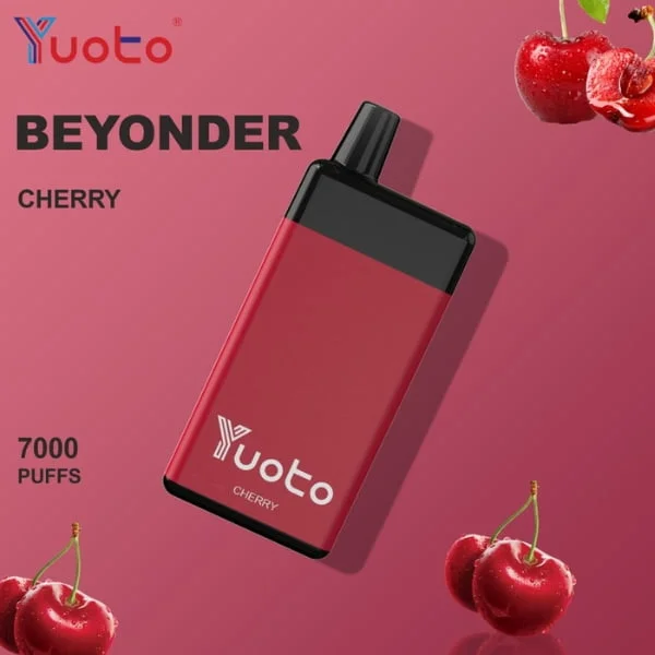 Yuoto Beyonder 7000 Puffs Disposable Vape in Abu Dhabi UAE CHERRY