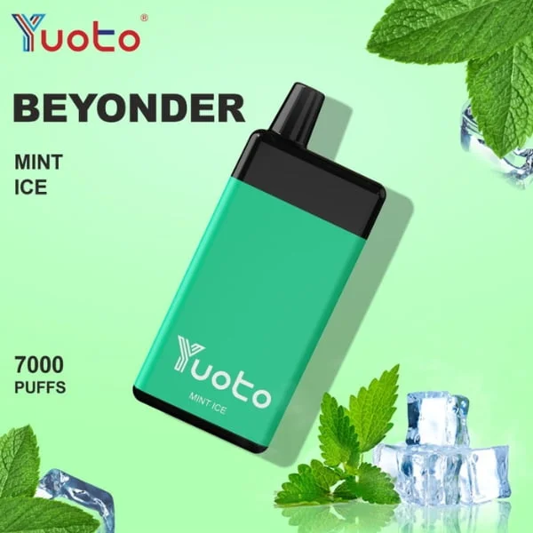 Yuoto Beyonder 7000 Puffs Disposable Vape in Abu Dhabi UAE MINT ICE