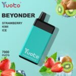 Yuoto Beyonder 7000 Puffs Disposable Vape in Abu Dhabi UAE STRAWBERRY KIWI ICE