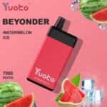 Yuoto Beyonder 7000 Puffs Disposable Vape in Abu Dhabi UAE WATERMELON ICE