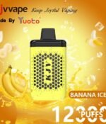 Best Yuoto KJV 12000 Puffs Disposable Vape Dubai in Abu Dhabi, UAE-Banana ICE