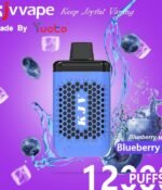 Best Yuoto KJV 12000 Puffs Disposable Vape Dubai in Abu Dhabi, UAE-Blueberry ice