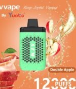 Best Yuoto KJV 12000 Puffs Disposable Vape Dubai in Abu Dhabi, UAE- Double Apple