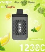 Best Yuoto KJV 12000 Puffs Disposable Vape Dubai in Abu Dhabi, UAE-Lemon mint