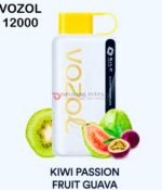 Vozol Star 12000 Puffs KIWI Passion Fruit Guava Disposable Vape in Dubai, Abu Dhabi, UAE. Online shop in Sharjah