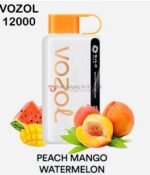 Vozol Star 12000 Puffs Peach Mango Watermelon Disposable Vape in Dubai, Abu Dhabi, UAE, online shop in Sharjah
